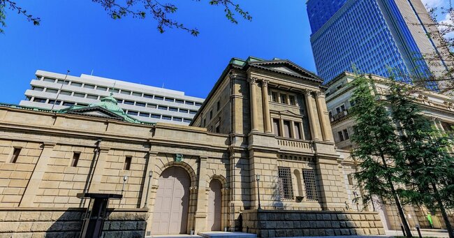 写真：日本銀行本店の外観