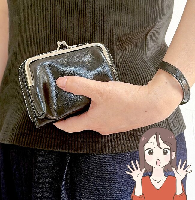【しまむら】小銭とカードがたっぷり入って感動！1639円の「ガバッとひらくミニ財布」お会計がスムーズになった！《購入レビュー》