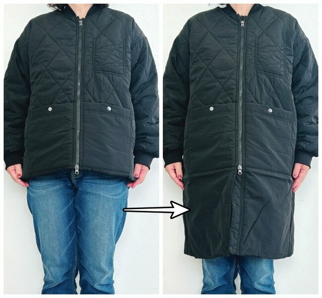 「えっ、魔法っすか」「すごい!」ワークマンの“天才的なアウター”丈の長さが変わるデザインに感動…!「長く使えそう」