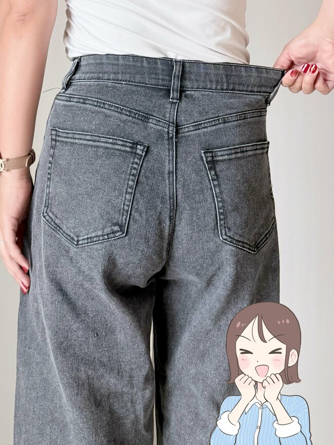 【しまむら】はくだけで美脚にみえる！2189円の「楽ちんワイドパンツ」がオールシーズン着回せてコスパ抜群！《購入レビュー》