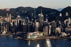 中国、香港で新法導入計画　「反外国制裁法」反映へ