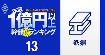 【人気特集】【鉄鋼16人＆金属製品13人】1億円以上稼ぐ取締役・実名年収ランキング！日本製鉄、JFE、LIXILの幹部はいくらもらってる？