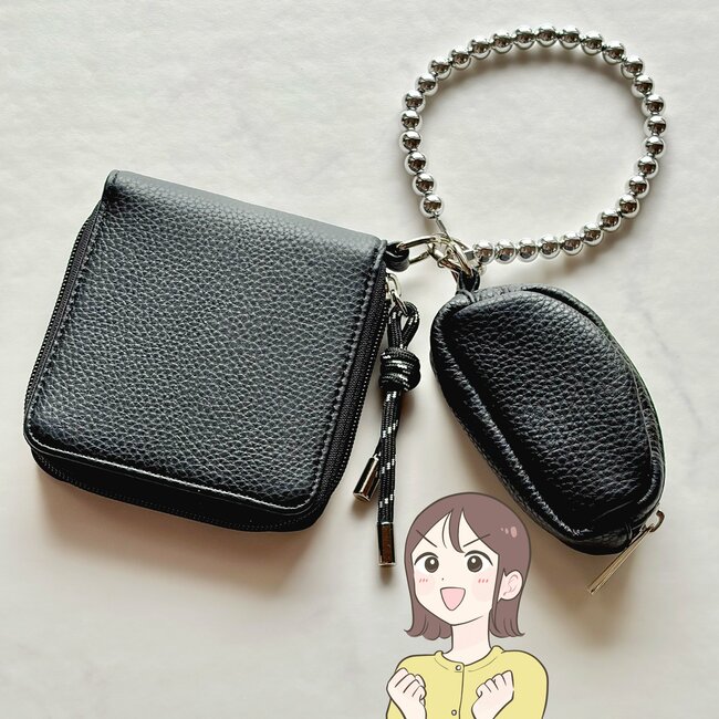 もう普通の財布に戻れない…！しまむらの「手ぶらで持てる財布」サッと会計できるので助かります！《購入レビュー》