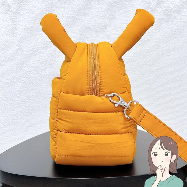 「こういうバッグ待ってました」「長財布もラクラク入る」GUの“ふわふわミニバッグ”まるっこいデザインがかわいい!「荷物も守られる感じ」「使いやすい」《購入レビュー》