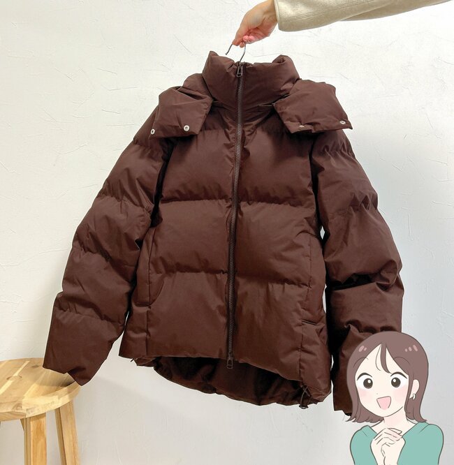 【GU感謝祭】「北海道の冬も大丈夫そう」シルエットが可愛い“ぽかぽかアウター”1000円オフはうれしい！「ダウンなのにスッキリ見える」「形が崩れずキレイに着られています」