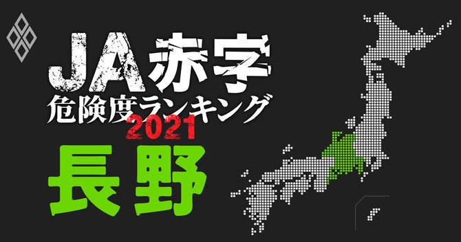 JA赤字危険度ランキング2021#長野