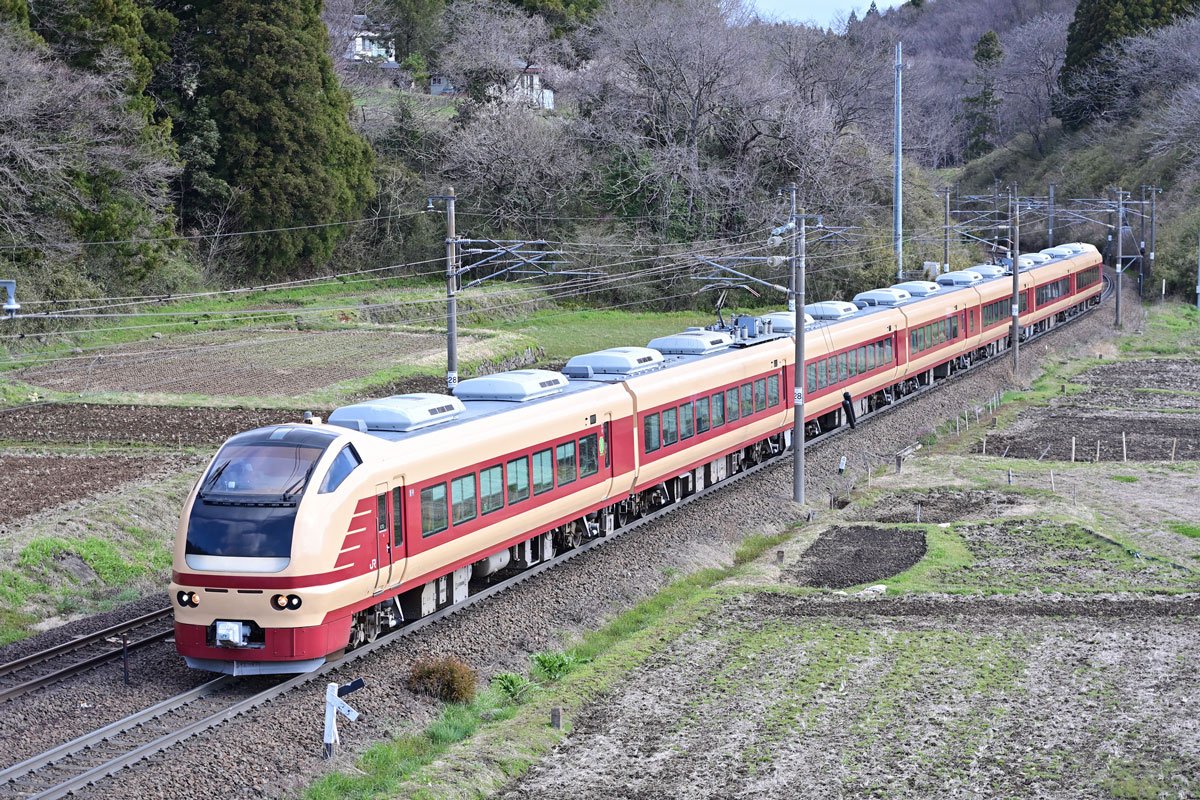 東北本線　白石－越河　JR東日本　E653系1000番　K70編成（勝田）　新幹線救済　臨時快速