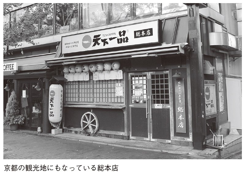 京都の観光地にもなっている総本店の画像