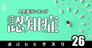 認知症治療で処方患者数の多い「人気薬」ランキング！2位メマンチン、1位は？