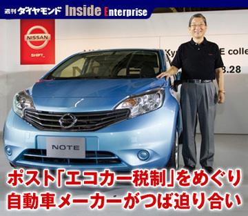 ポスト「エコカー税制」をめぐり自動車メーカーがつば迫り合い