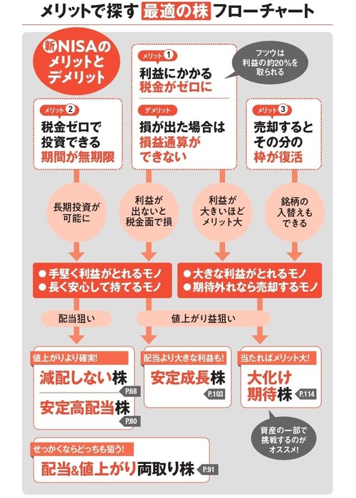 新NISAに最適の株の選び方