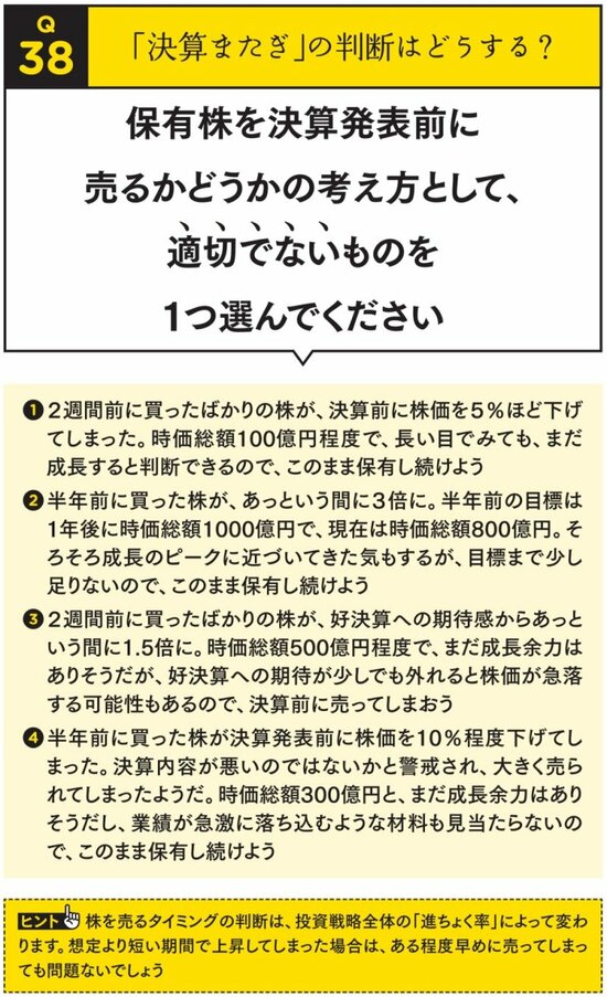 【新NISAにも役立つ】「決算前後で稼ぐ人・大損する人」売り時の決定的な差