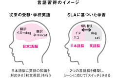 ポンポンと英語が口から出る人の脳内では何が起こっているのか？