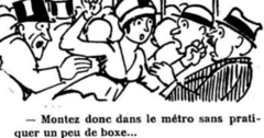 痴漢は100年前のパリにもいて、女性専用車両まで提言されていた