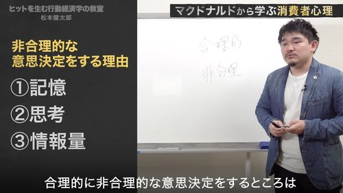 マクドナルド復活の理由を認知心理学で腹落ち解説【行動経済学・速修動画】