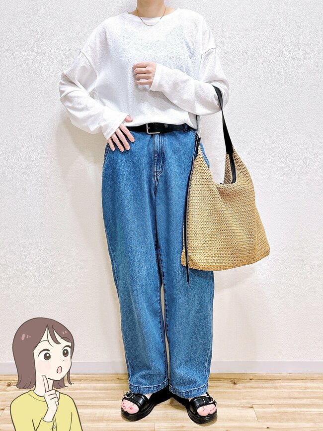 「高見え商品です」「荷物がたくさん入る」GUの“2990円バッグが”オシャレな上に大容量！「50代でもラフすぎずに持てそう」《購入レビュー》