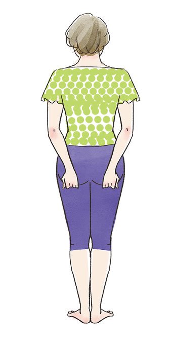 おしりをつかんで、目覚めさせる