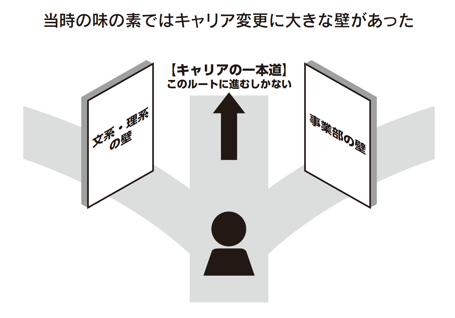 キャリアの大きな壁
