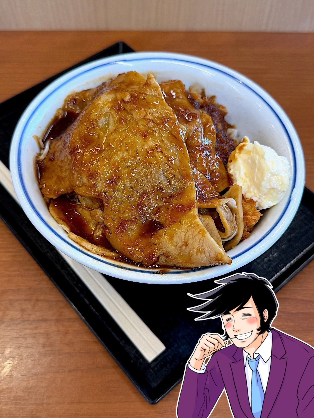 「こういうのがいいんだよ」 かつやの“豪快すぎるメニュー”お肉がドドンとのっててボリューム凄い!「白ごはんがドンドン進みます!」「パワーみなぎる男飯」