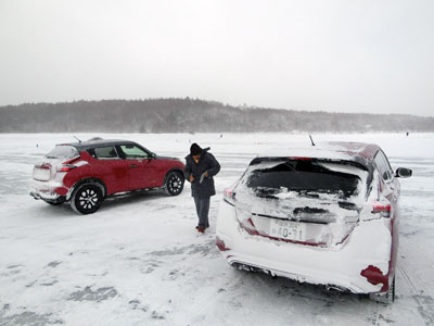 日産リーフが雪道で四駆並みに走りやすい理由