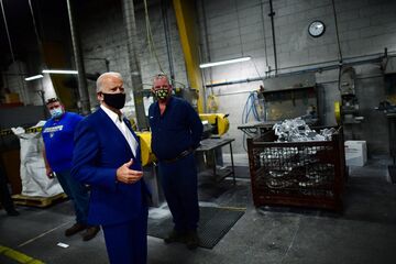 バイデン氏、政府機関の米製品購入拡大へ　大統領令に署名