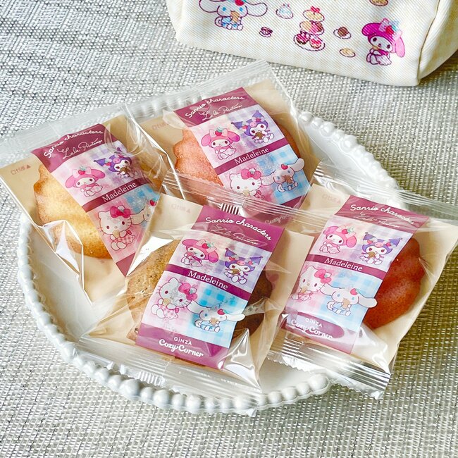 とんでもなく可愛い…！コージーコーナー×サンリオの「コラボポーチ」お菓子がぎゅうぎゅうに詰まって、コスパ良すぎるよ！