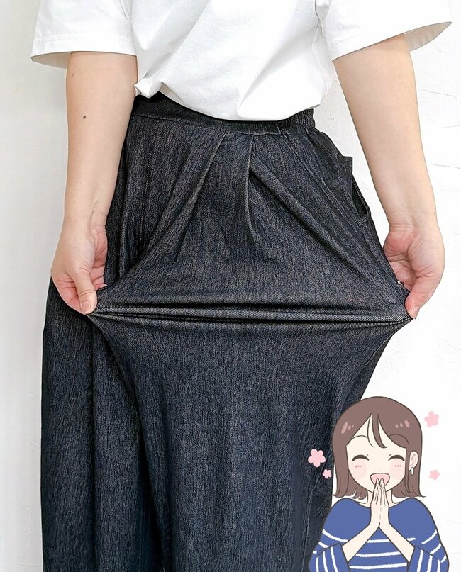 もう普通のパンツに戻れないかも。ワークマンの「伸びるワイドパンツ」ゆったり体型カバーできて楽ちんすぎる！《購入レビュー》