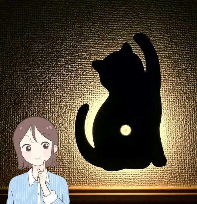 ダイソーで買えちゃうの…？子猫みたいな「オシャレ間接照明」可愛すぎて家中にほしい！