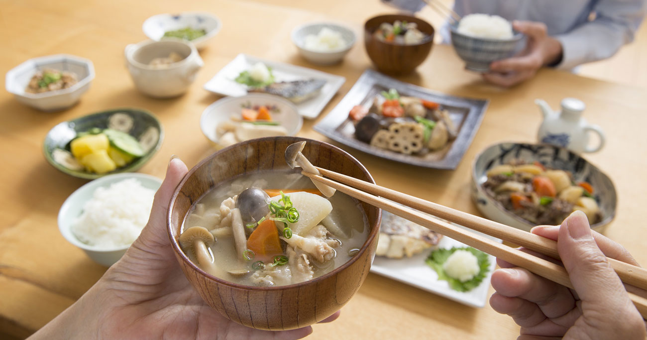 歳をとったら粗食ではなく<br />栄養があるものを腹八分目