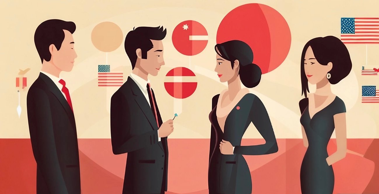動画のAI翻訳をイメージしたイラストをMidjourneyで生成してみた。(以下、記事中の動画、画像はすべて筆者が作成)