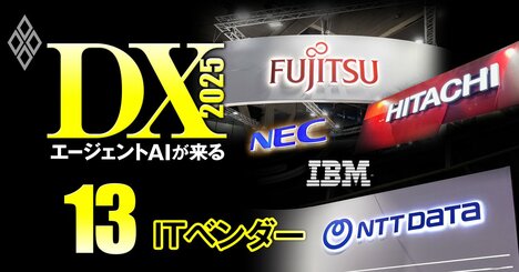 富士通、NEC、NTTデータ、IBM、日立…「AIエージェント市場」は儲かるのか？勝つITベンダーはどこだ