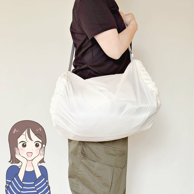 「軽くて驚きました」「2個目を購入」無印良品の“疲れにくいバッグ”1泊分の荷物が入って優秀すぎる！「やっと理想的なのを見つけました！」