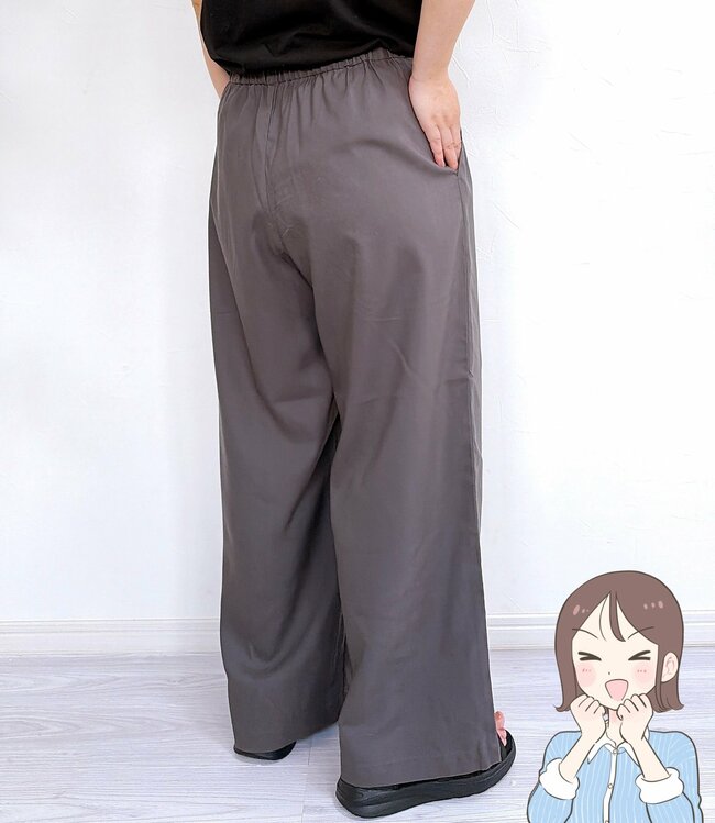 「生地が気持ちいい！」無印良品の“風を通すワイドパンツ”サラッと涼しくて快適！「さらりと着用できて嬉しい」「今から秋、ずっといけそう」《購入レビュー》