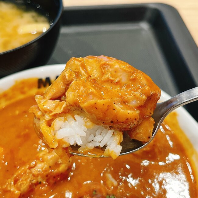 「すんごい美味いんだけど」松屋の“チキンがごろごろ入った限定メニュー”ライスが特盛無料で嬉しすぎる…！「通年で食べたい」「ガチリピ…！」