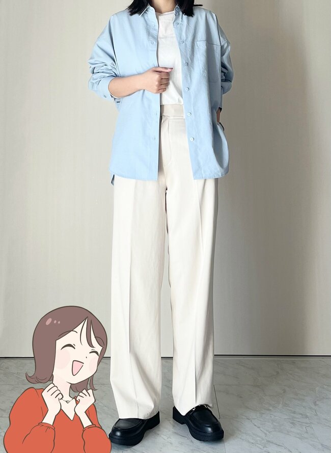 ほどよい透け感がオシャレ!ユニクロの“1990円トップス”たっぷり着回せるうえに、体型カバーも叶います!「めちゃくちゃ使いやすい」「買って正解でした」