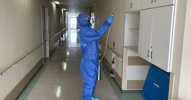 病院での除菌消毒業者