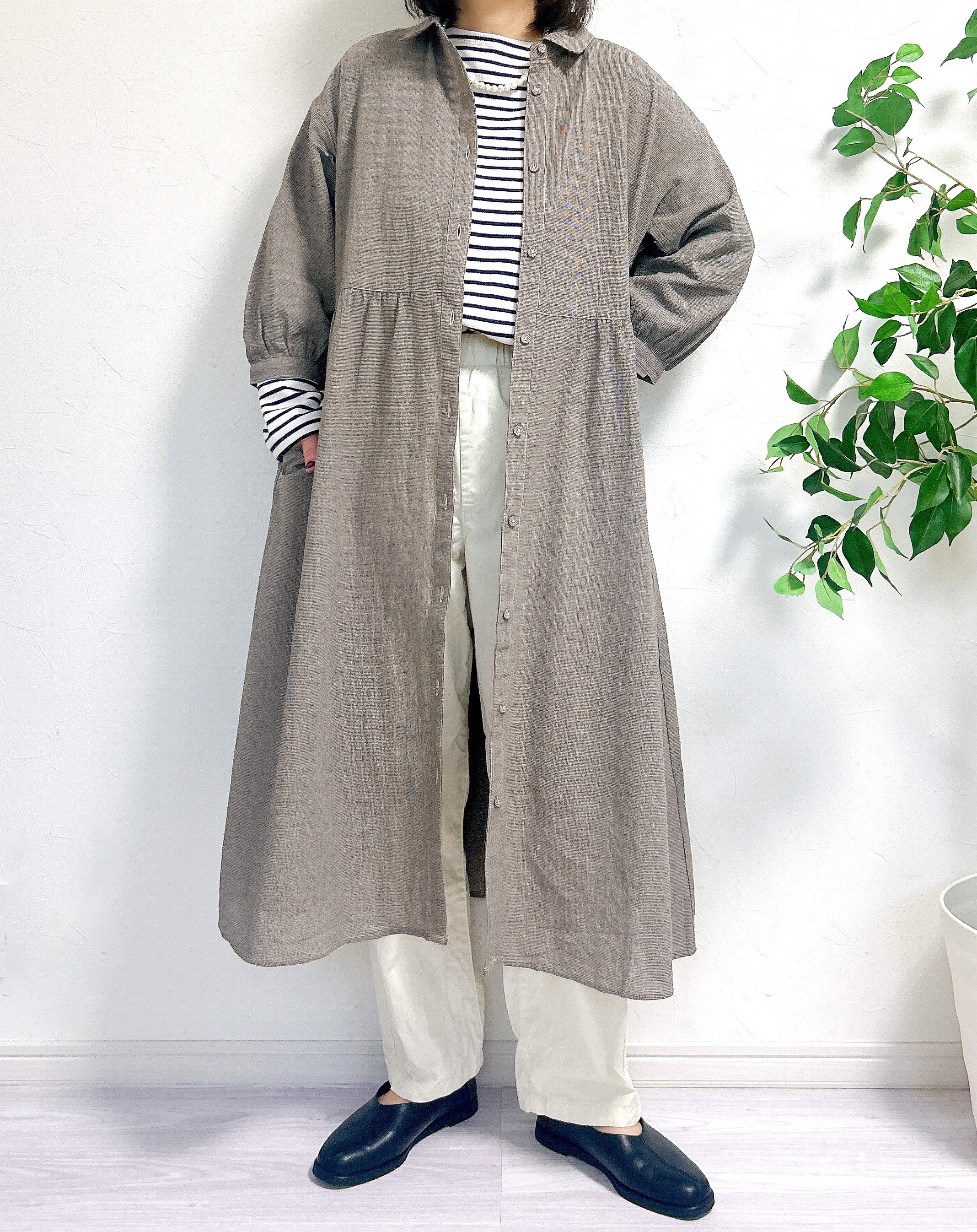 すぽんと着るだけで大人かわいい！しまむらの「着回しワンピース」ふんわり丸みのあるシルエットが素敵すぎる！