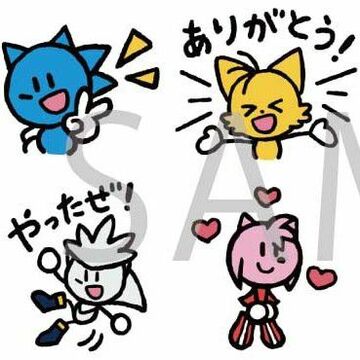 ソニック28周年で「ゆる～い手描きソニックLINEスタンプ」発売