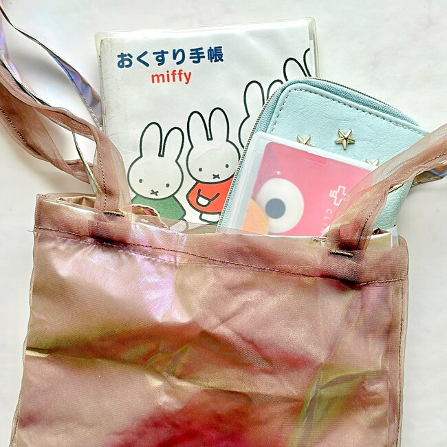 通院セットと処方薬がまるっと入った！3COINSの「ふんわり華やかバッグ」3WAYで使えて便利です！《購入レビュー》