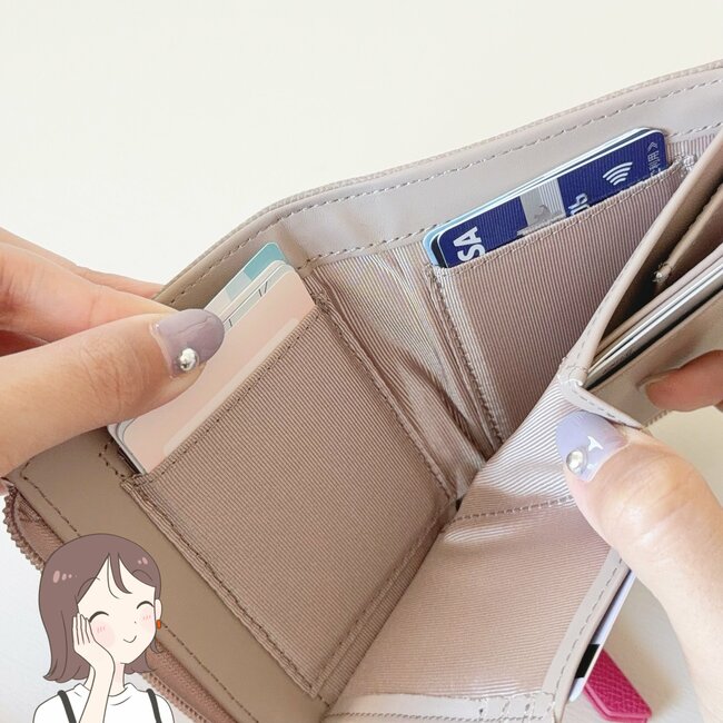 小銭が取り出しやすくて感動！アフタヌーンティーの「高見えミニ財布」コンパクトなのに鍵まで入る名品です！《購入レビュー》