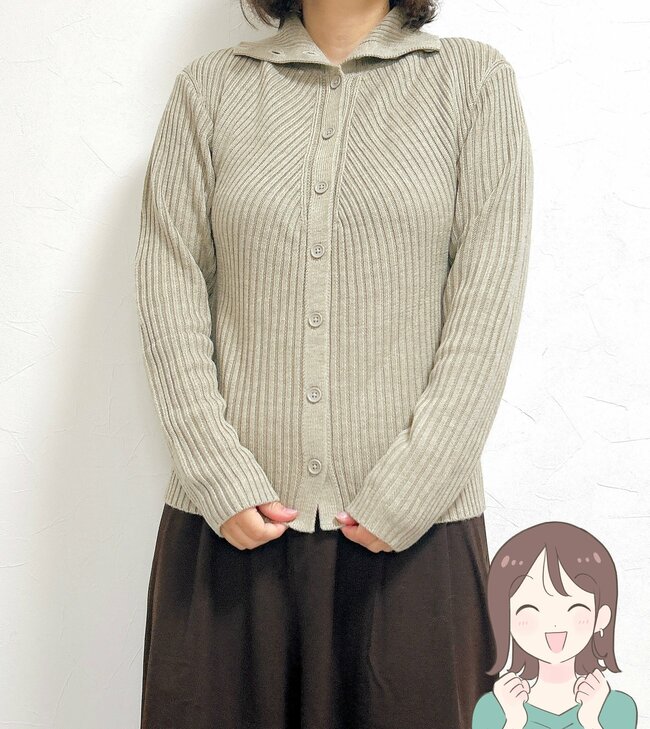 「色違いで購入しました!」ハニーズの“華やかトップス”着るだけでスタイル良く見えてうれしい!「二の腕が太く見えない」「体が細見えする」