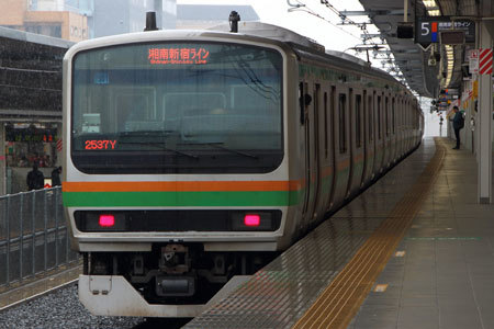 湘南新宿ラインも貨物線を活用したことで誕生した新線だ