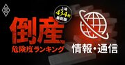 【情報・通信27社】倒産危険度ランキング最新版！モブキャスト18位、GMO7位…1位は企業買収に失敗したあの会社