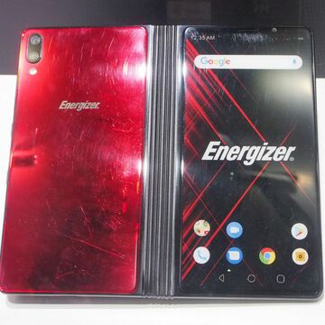 Energizerからは1万mAhの折りたたみスマホ！ MWC19の5Gスマホを一気見