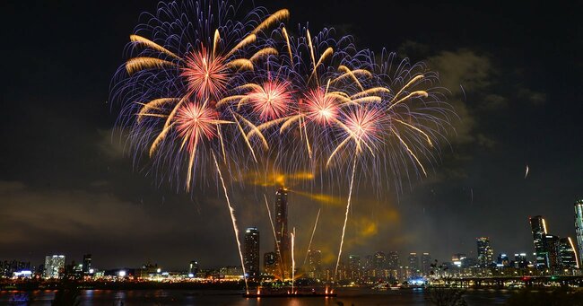 ソウル・汝矣島の花火大会（写真は2016年）