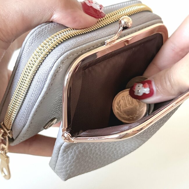 【しまむら】小銭が取りやすくて感動！1419円の「高見えミニ財布」カードが29枚も入って収納力すごい！《購入レビュー》