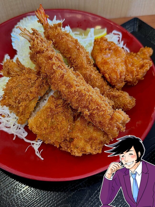 「ものすごい量の揚げ物」「お腹いっぱい苦しい」かつやの“ボリューム満点メニュー”食べ応えがスゴすぎる！「しっかり食べれて大満足」