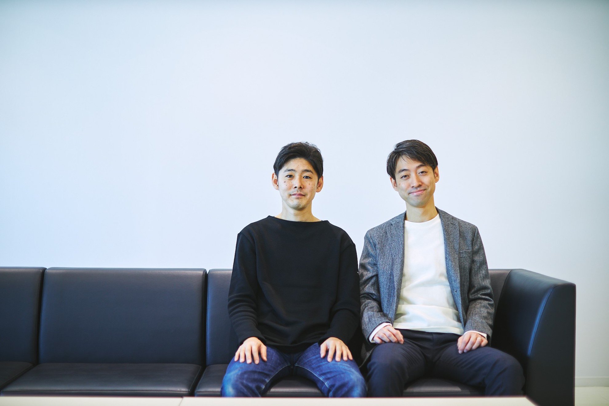 ナレッジパレットの創業者の2人。左から代表取締役CTOの福田雅和氏、代表取締役CEOの團野宏樹氏