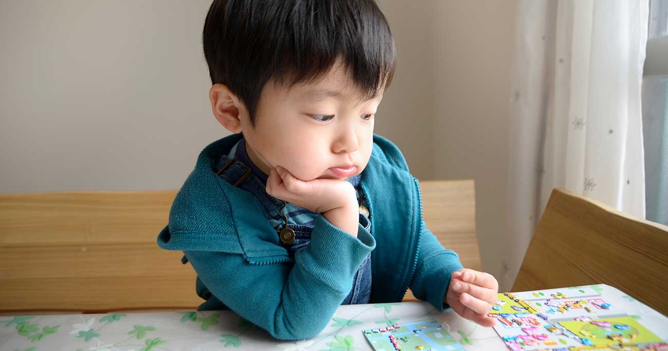 考える子ども