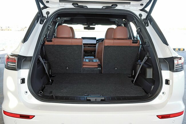 三菱アウトランダーPHEV Pエグゼクティブパッケージ荷室